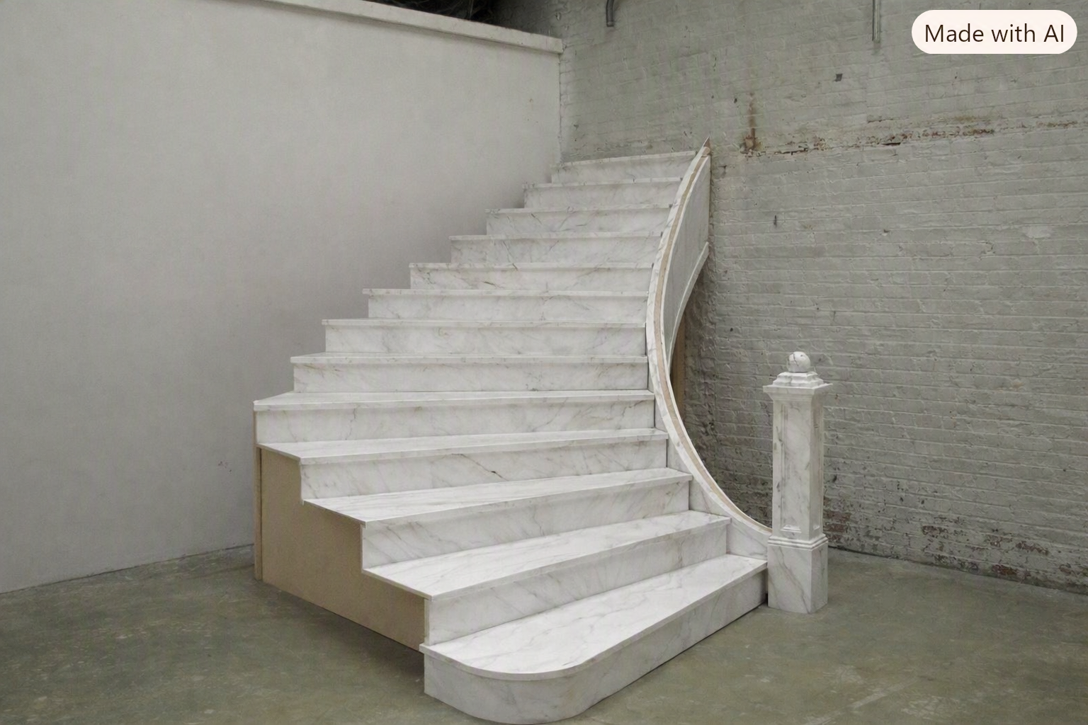 Natural Stone Staircase